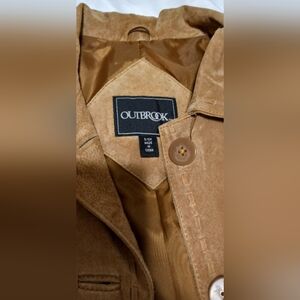 Women''s Tan Leather Lined Jacket